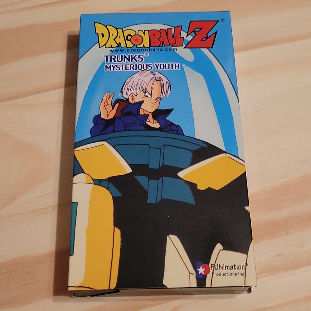 Dragon Ball Z Trunks Mysterious Youth vhs tape
